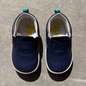 See Kai Run- Kids Navy Slip-On Shoes